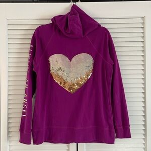 Victorias Secret Full Zip Hoodie Size Large